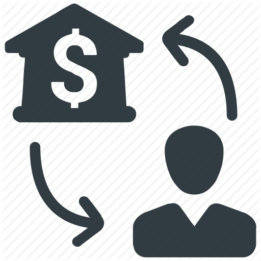 Bank, Banking, Client, Relationship, Transaction Icon