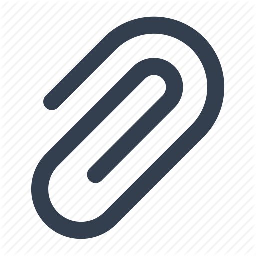 Attach, Clip Icon