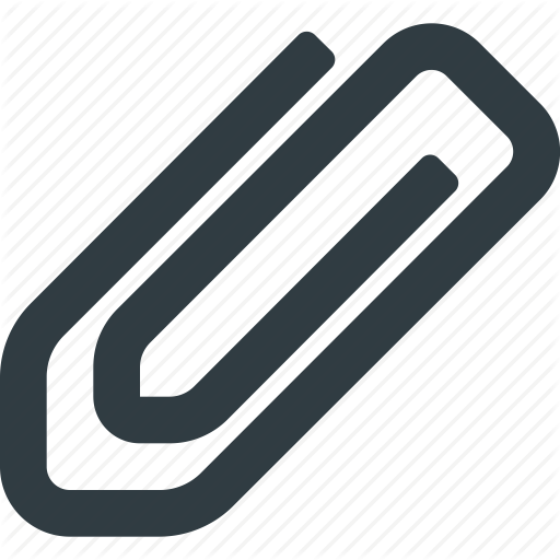 Attache, Clip, Document, Mail, Office, Paper Icon