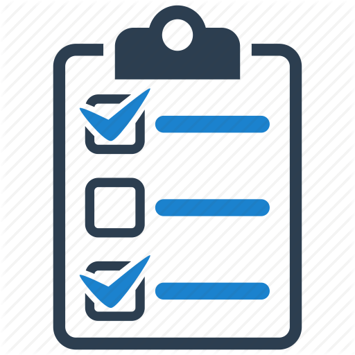 Checklist, Clipboard, List Icon