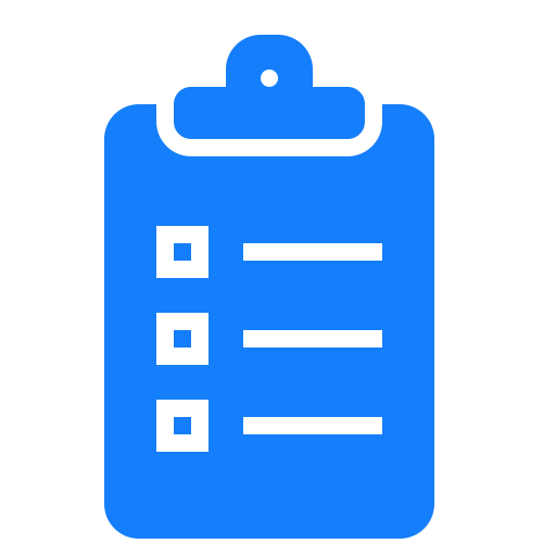 Clipboard, List Icon