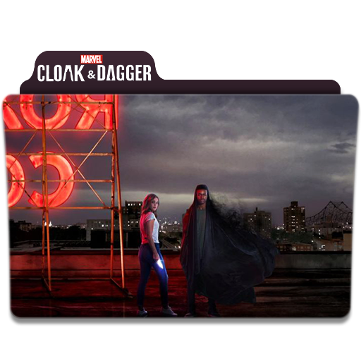 Marvel's Cloak And Dagger Folder Icon