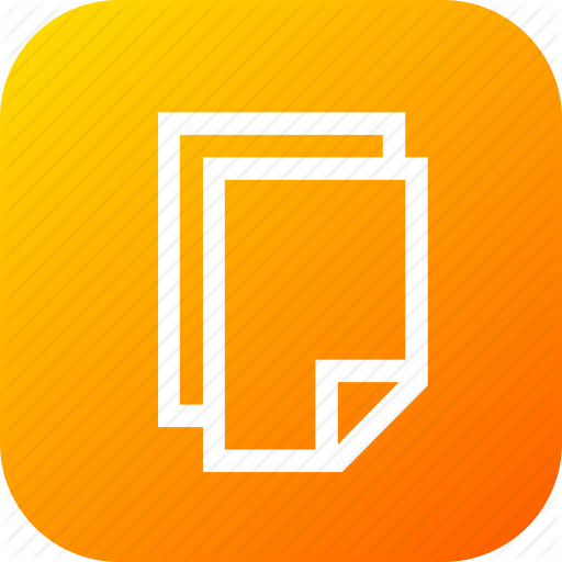 Clone, Copy, Duplicate, Page, Paper, Tool Icon