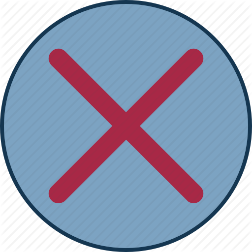 Cancel Button, Close Square, Cross Square, Delete Selection