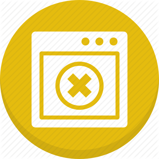 Close Button, Close Window, Web Page, Website, Window Tab Icon