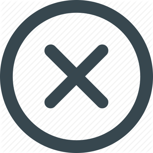 Cancel, Close, Control, Media, Ui, Window Icon