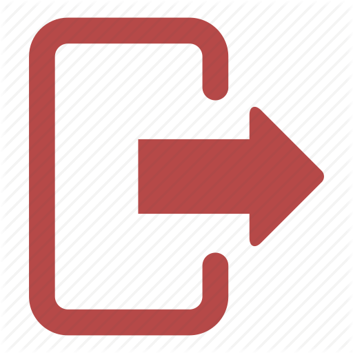 Close, Exit, Exit Door, Opening, Right Arrow, Way Out, Window Icon