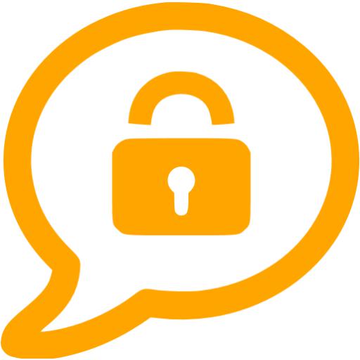 Orange Closed Topic Icon