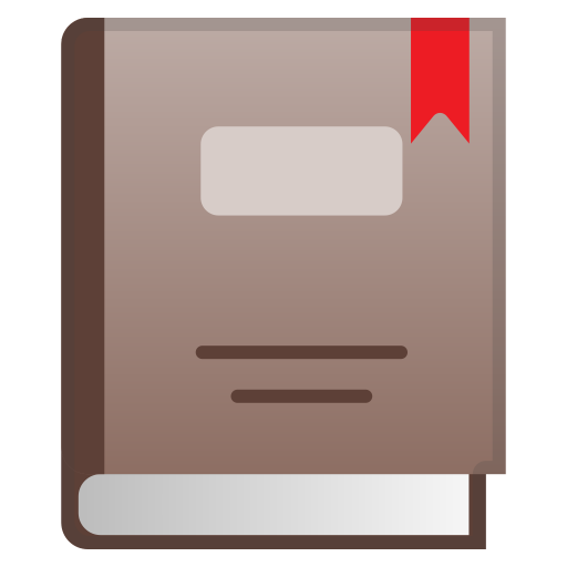 Closed Book Icon Noto Emoji Objects Iconset Google