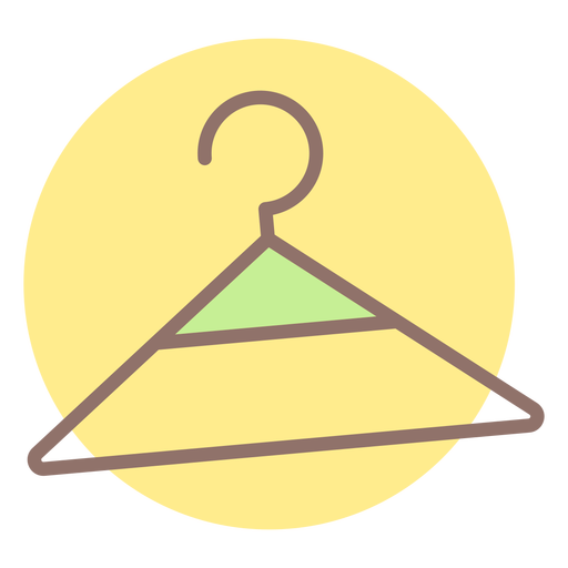 Baby Clothes Hanger Circle Icon