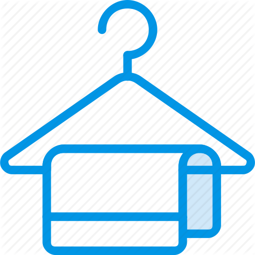 Clothes, Hanger, Hotel, Service, Travel Icon