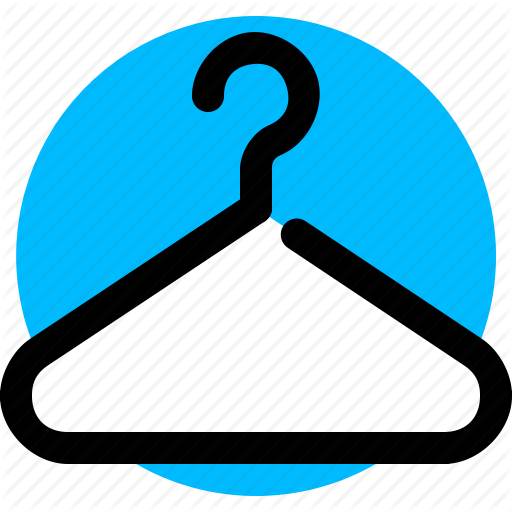 Clothes, Hanger Icon