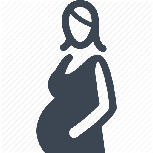Clothing, Maternity, Pregnant Icon