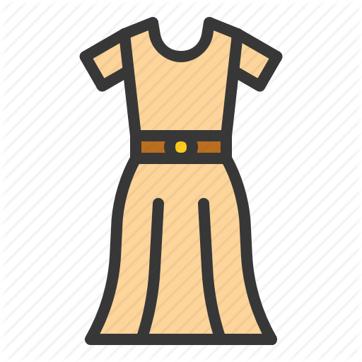 Clothes, Dress, Fashion, Female, Women, Women's Clothing Icon