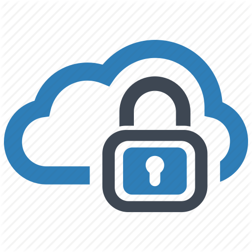 Cloud, Data, Security Icon
