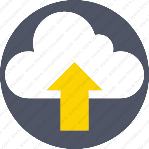 Download Cloud,upload,data,send,share Icon Inventicons