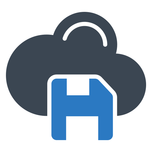 Floppy Disk, Cloud Icon Free Of Technology