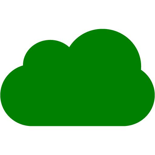 Green Cloud Icon