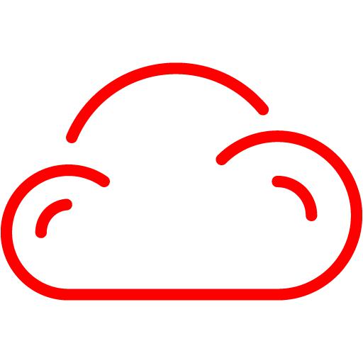 Red Cloud Icon