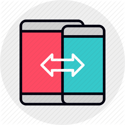 Connection, Data, Migration, Mobile, Phone, Sync, Transfer Icon