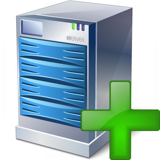 Iconexperience V Collection Server Add Icon