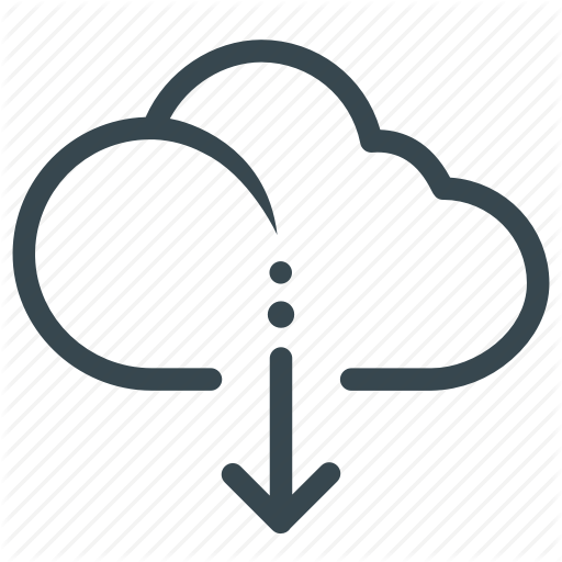Cloud, Data, Download, Storage Icon