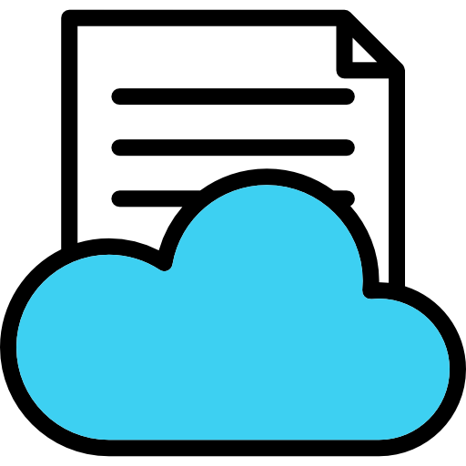 Cloud Computing Icon Linear Color Seo Freepik