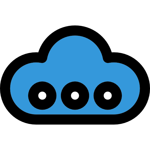 Ui, Multimedia Option, Cloud Computing Icon