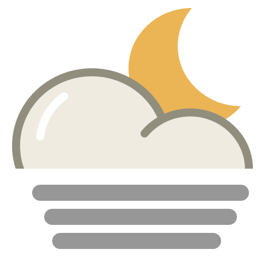 Fog Night Icon