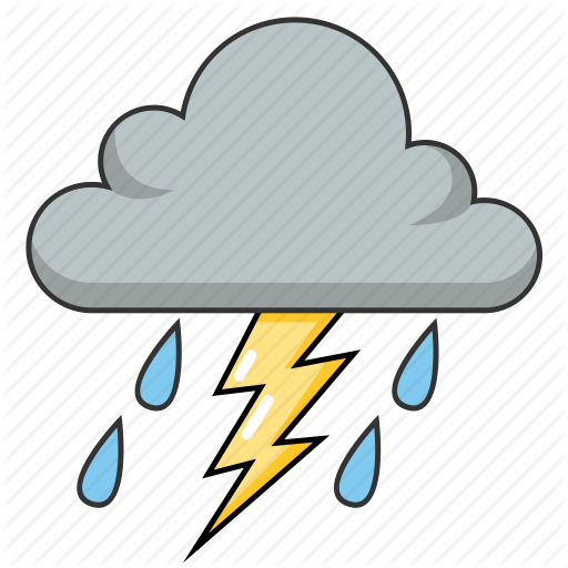 Thunder Clipart Cloudy For Free Download And Use In Presentations