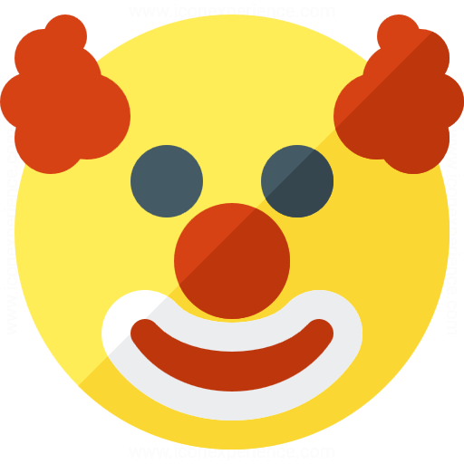 Iconexperience G Collection Emoticon Clown Icon