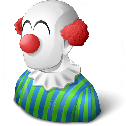 Iconexperience V Collection Clown Icon