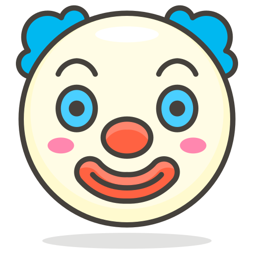 Clown, Face Icon Free Of Free Vector Emoji