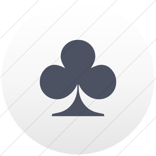 Flat Circle Blue Gray On White Gradient Classica Black