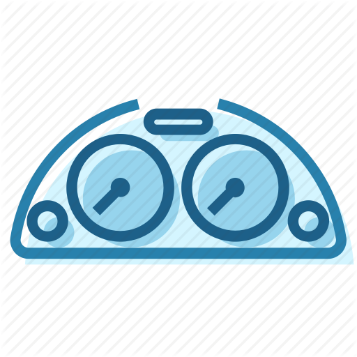 Cluster, Dash, Dashboard, Dials, Instrument, Panel, Speedometer Icon