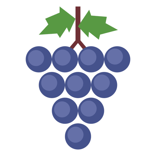 Grapes Leaves Cluster