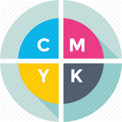 Cmyk, Color Chart, Color Model, Colors, Printing Icon
