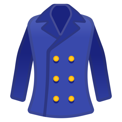 Coat Icon Noto Emoji Clothing Objects Iconset Google