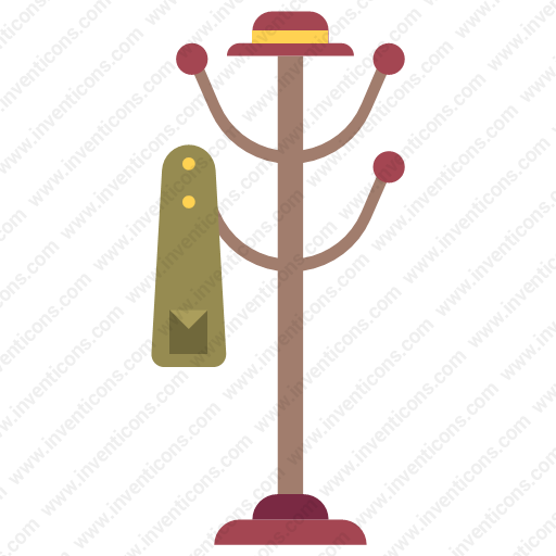 Download Coat,rack Icon Inventicons