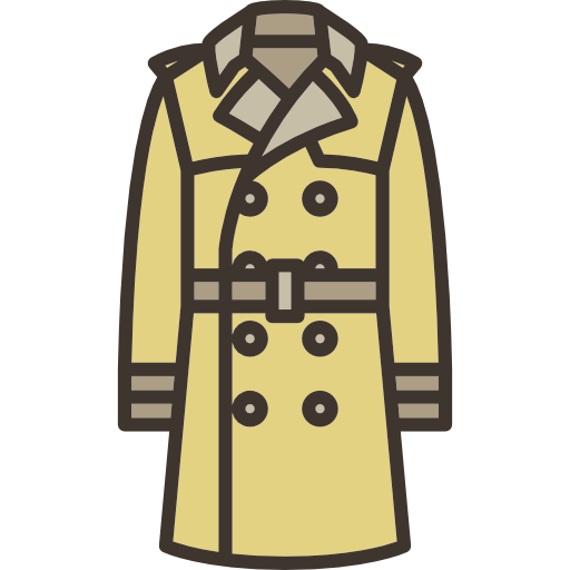 Trench Coat Icons Free Download