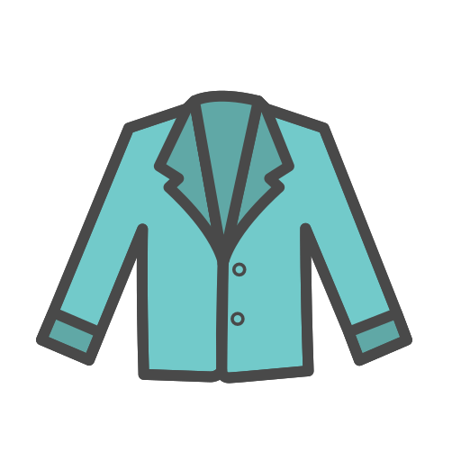 Woman's, Formal, Coat, Blazer Icon Free Of Clothing Icons Fill Color