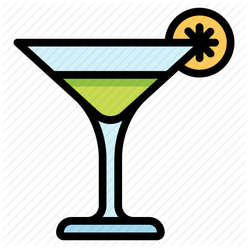 Beverage, Cocktail, Drink, Glass Icon