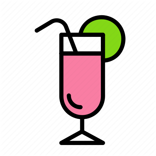 Cocktail, Relaxation, Seasonal, Vacation Icon