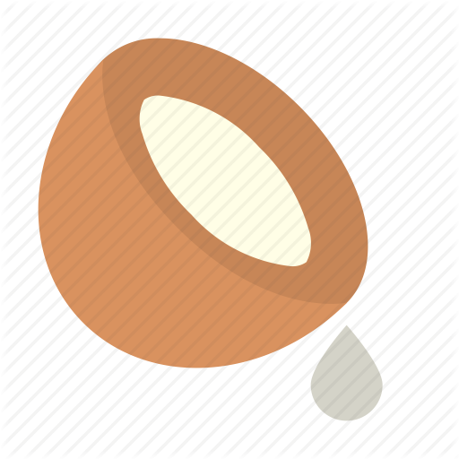 Coconut, Milk Icon