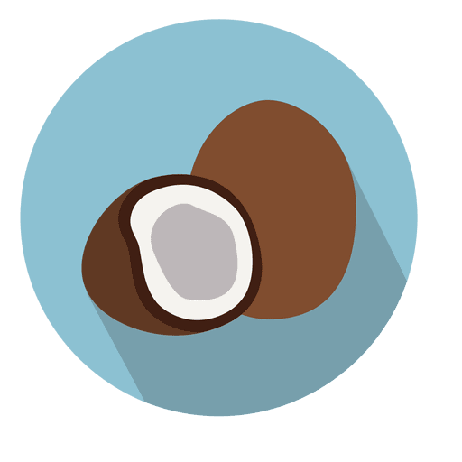 Coconut Circle Icon