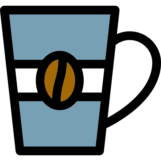 Linear Cups Of Coffee Icon