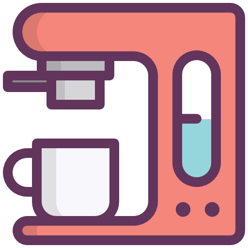 Coffee Machine, Coffee Maker, Kitchen, Restarurante Icon Free