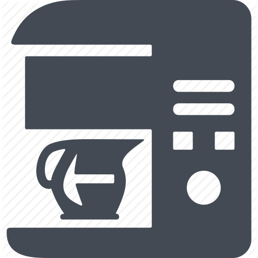 Coffee Maker, Kitchen, Kitchen Appliances, Kitchenware Icon