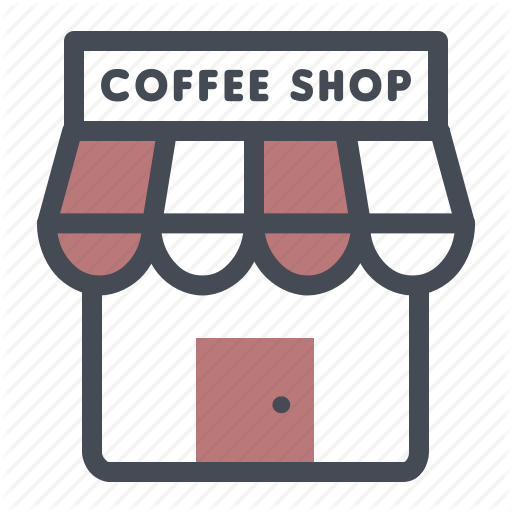 Cafe, Coffee, Shop Icon
