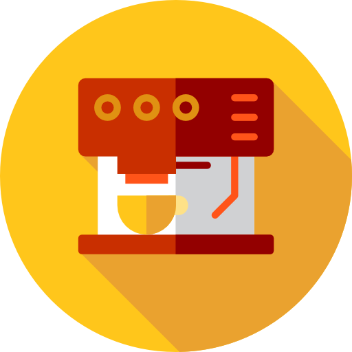 Coffee Maker, Hot Drink, Cafe, Coffee Machine, Coffee Shop Icon
